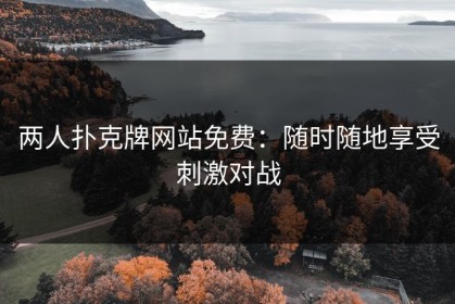 两人扑克牌网站免费：随时随地享受刺激对战